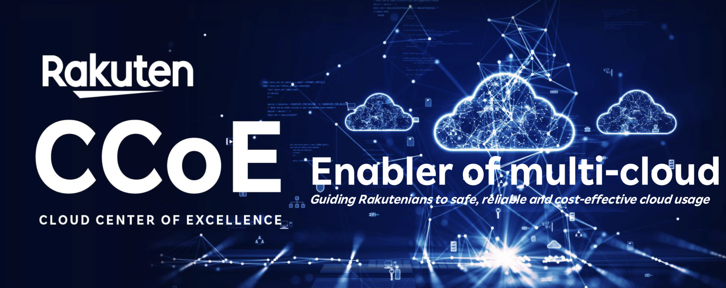 Rakuten CCoE - Cloud Center of Excellence - Enabler of multi-cloud